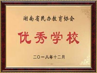 湖南省民辦教育協(xié)會(huì )優(yōu)秀學(xué)校